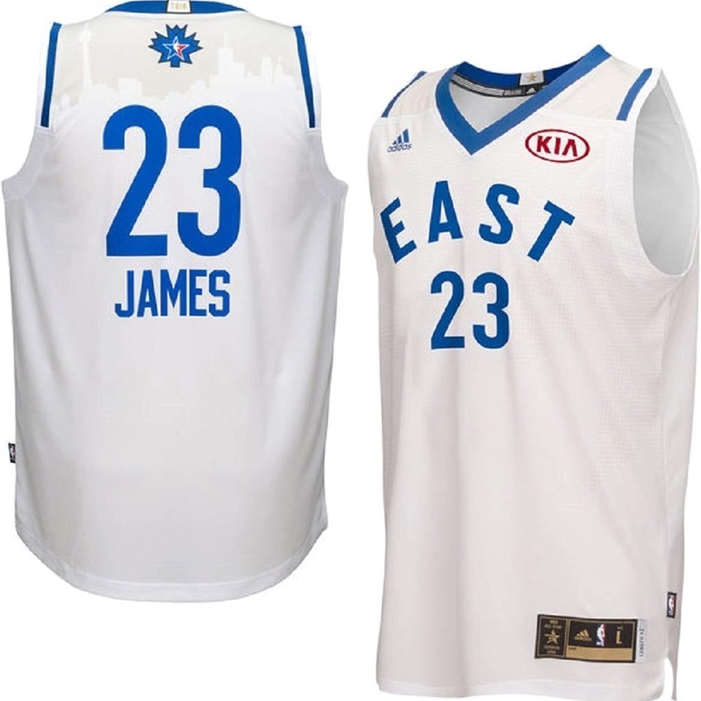 Adidas Toronto 2016 NBA LeBron James 23 Jersey Mens Sz XL Authentic